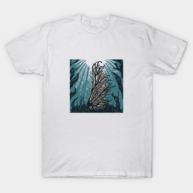 Algal Underwater World T-Shirt by Lumot